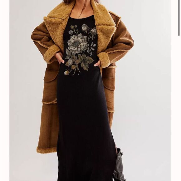 Free People Tops - Free People Vintage Souls Fall Floral Maxi Top